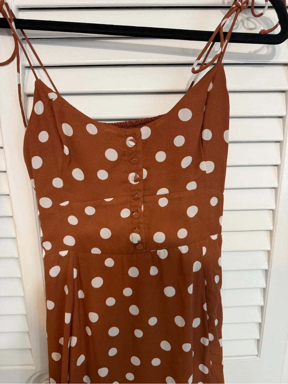 Abercrombie & Fitch polkadot dress